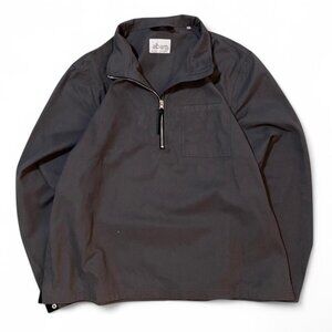 ALBAM 1/2 ZIP SMOCK - GREY